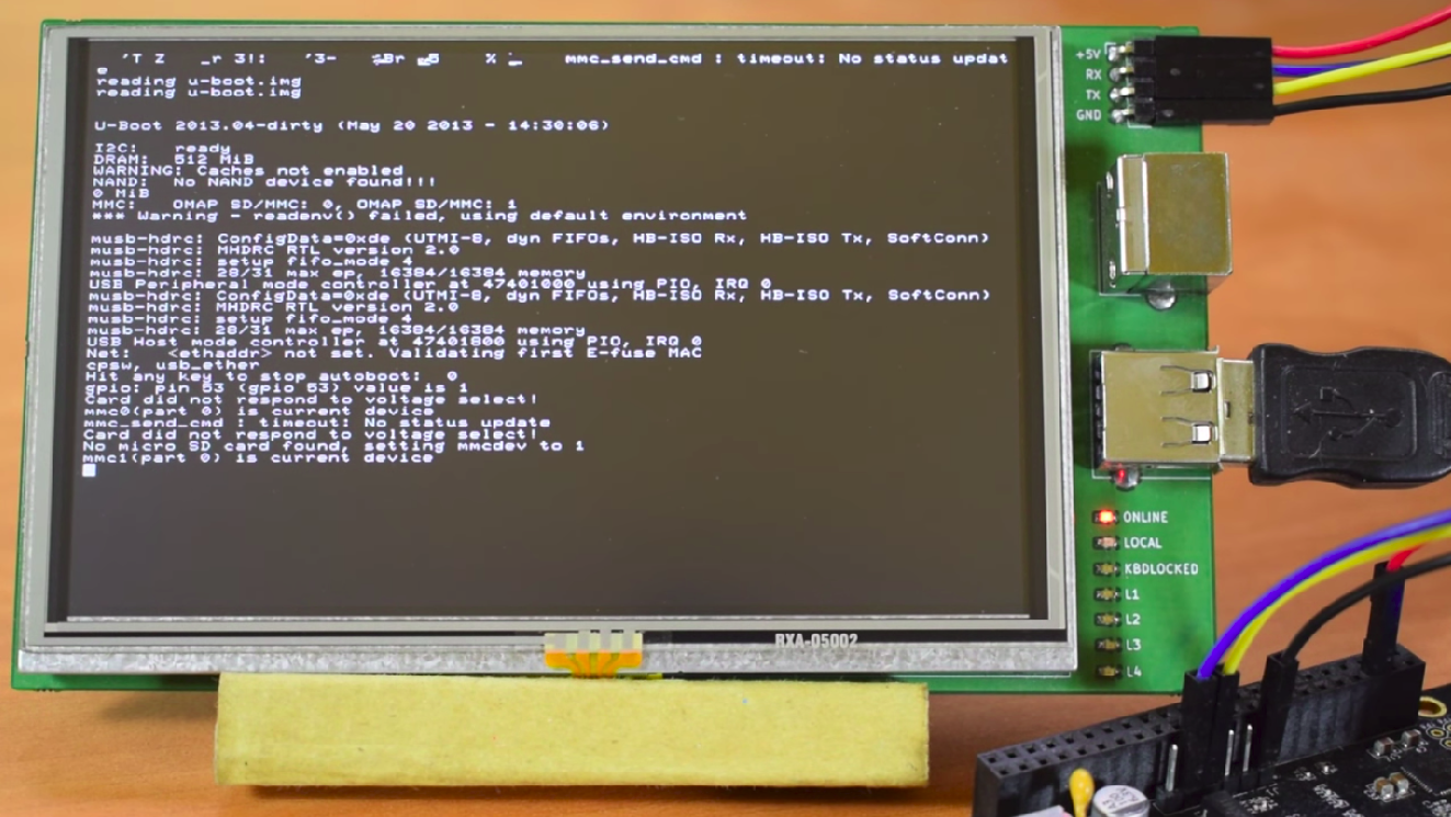 diy-VT100 meets BeagleBone Black