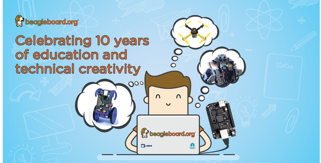 Great Teaching Ideas Can Recieve a Lab of BeagleBoard.org® PocketBeagle® Boards