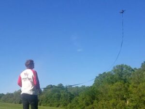 Drone on a Leash