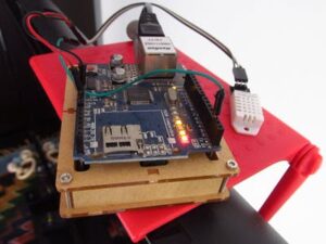 Temperature and Humidity Sensor on a Self-Hosted Cloud