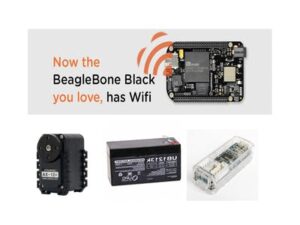 Dynamixel AX-12A, U2D2, the BeagleBone Black Wireless