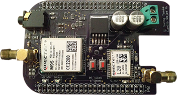 Tracking cape for BeagleBone