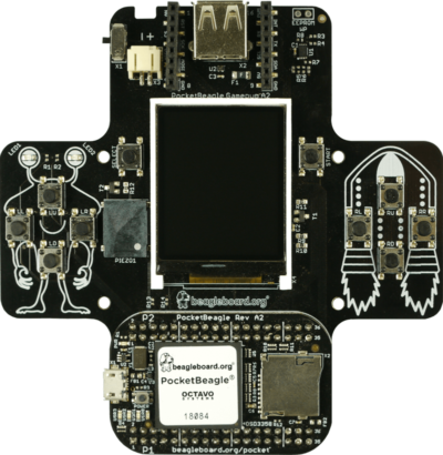 BeagleBoard.org PocketBeagle GamePup Cape