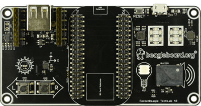 BeagleBoard.org PocketBeagle TechLab Cape