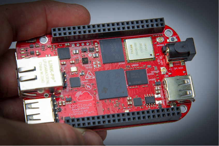 SanCloud BeagleBone® Enhanced Extended WiFi BeagleBoard