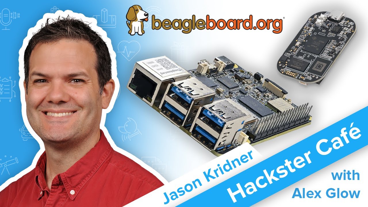 Talking BeagleY-AI and PocketBeagle 2 on Hackster Cafe - BeagleBoard