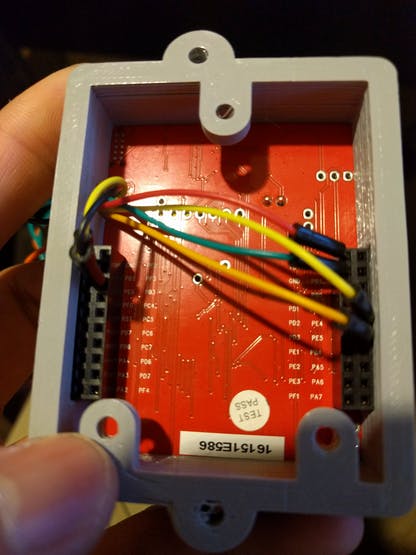 Tiva-C bottom view wiring