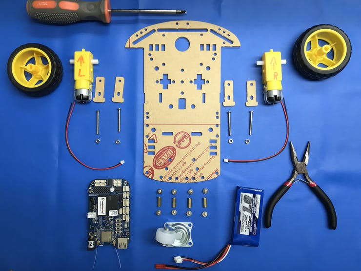 Basic robot (MVP) parts