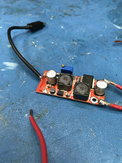 DC Voltage Regulator Used to Power the PocketBeagle