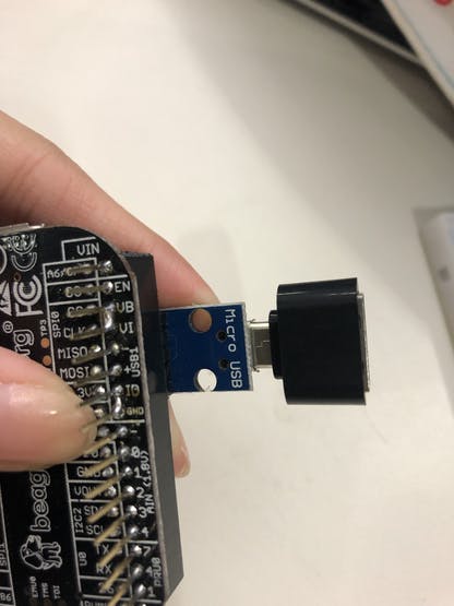 connect the UB & UI and ID & GND also by soldering them together