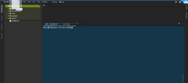 Drag and drop device tree overlay binary