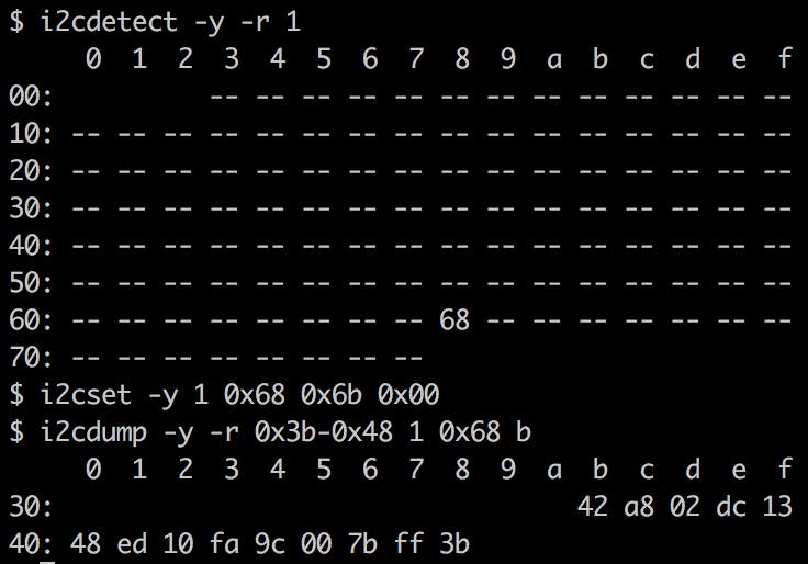 Using an I2C-based accelerometer board with the PocketBeagle.