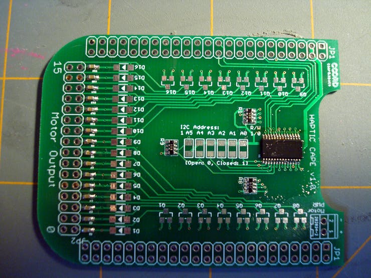 For the rest of the chip, I recommend dabbing a line of flux across all the pins and lightly dragging a soldering iron tip coated with solder across all the pins. You can also follow SparkFun's advice and try your best to solder each pin one-by-one with a solder-wick cleanup afterwards.