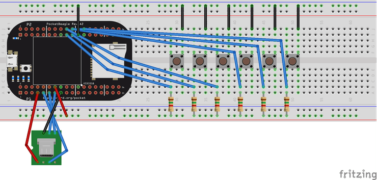 Fritzing diagram for audio circuit.