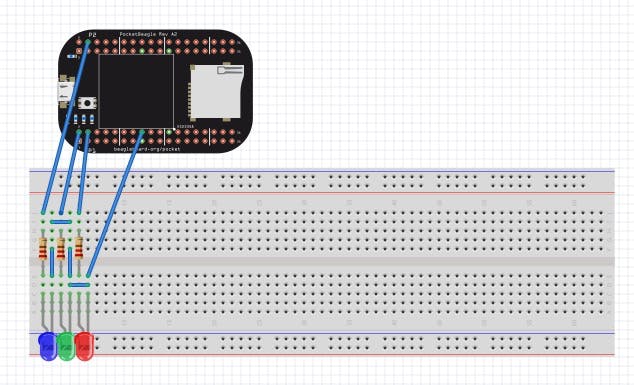 Circuit Diagram for Wiring the LEDs